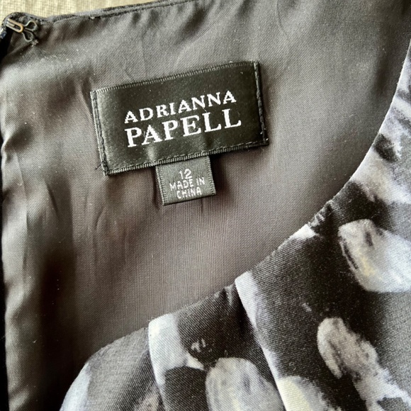 Adrianna Papell Fit and Flare Dress Size 12 - Picture 2 of 6